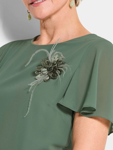 Robe de soirée Goldner en vert