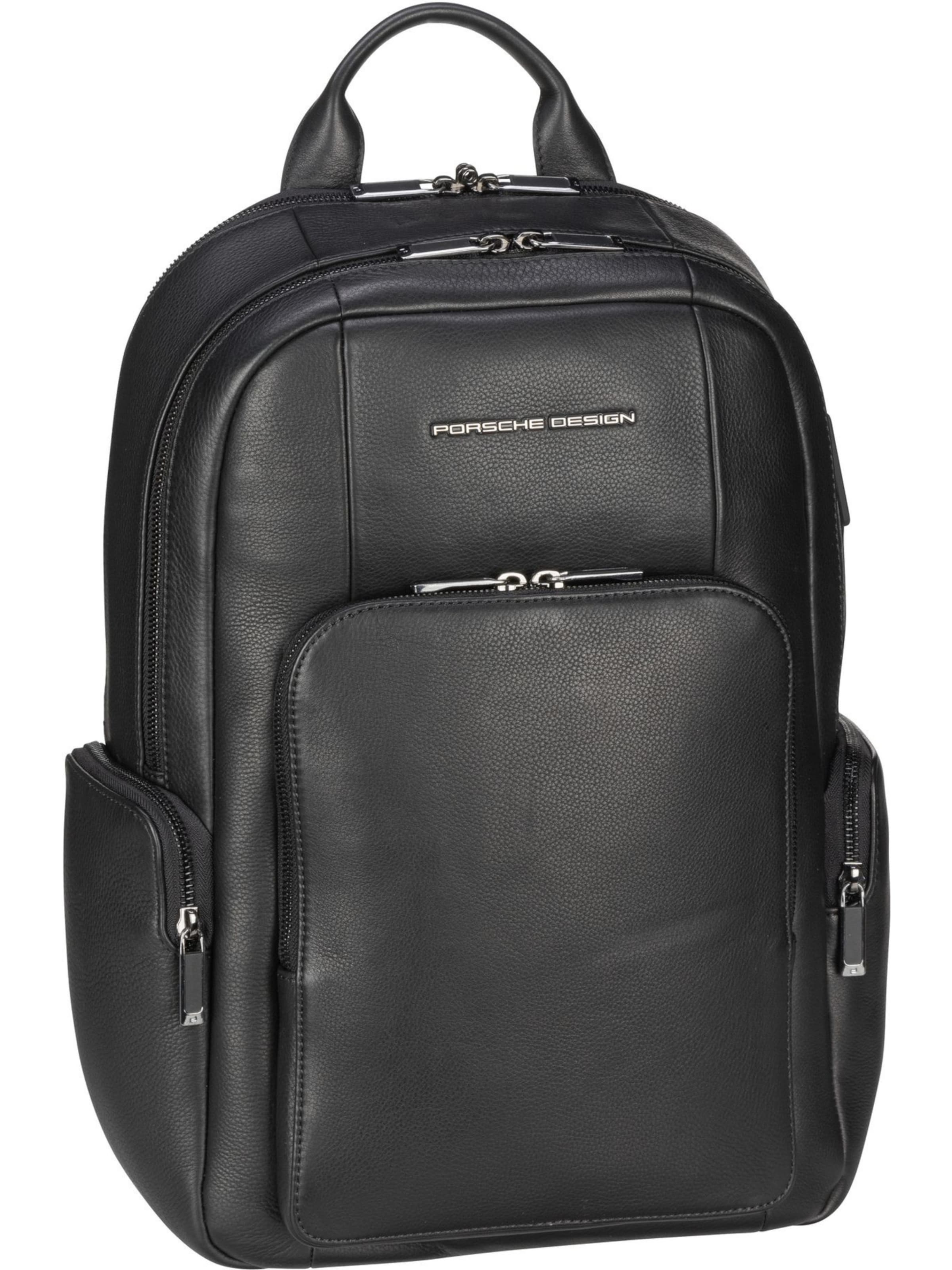 Porsche Design Backpack 'Roadster' in Black: front