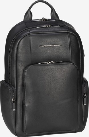 Porsche Design Rucksack 'Roadster' in Schwarz: predná strana