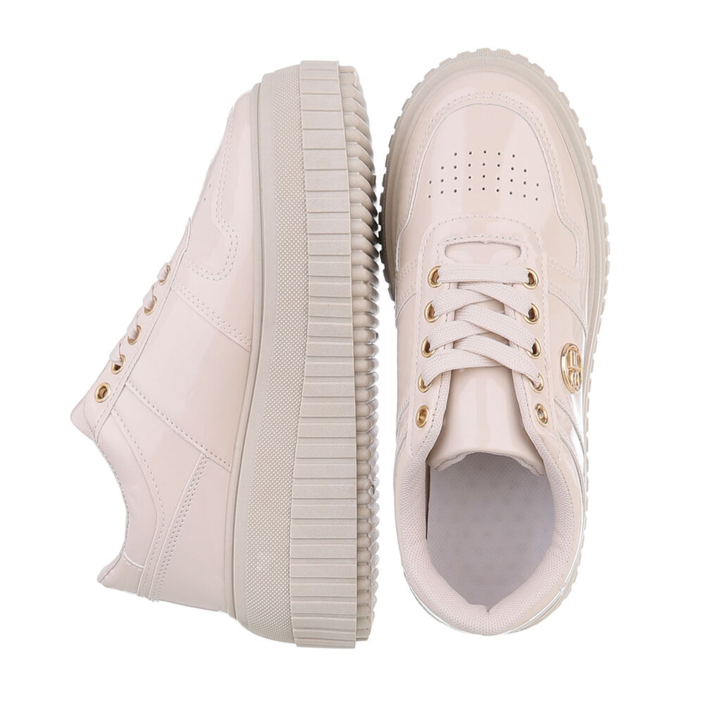 Ital-Design Sneaker in Beige