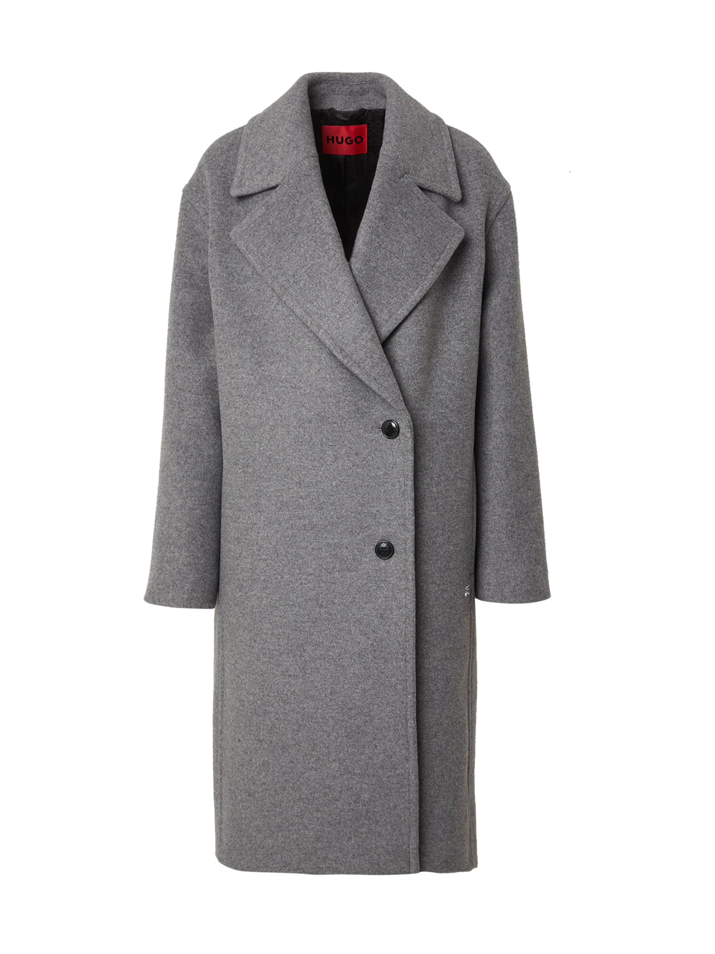 HUGO Overgangsfrakke 'Mijane' i grå: forside