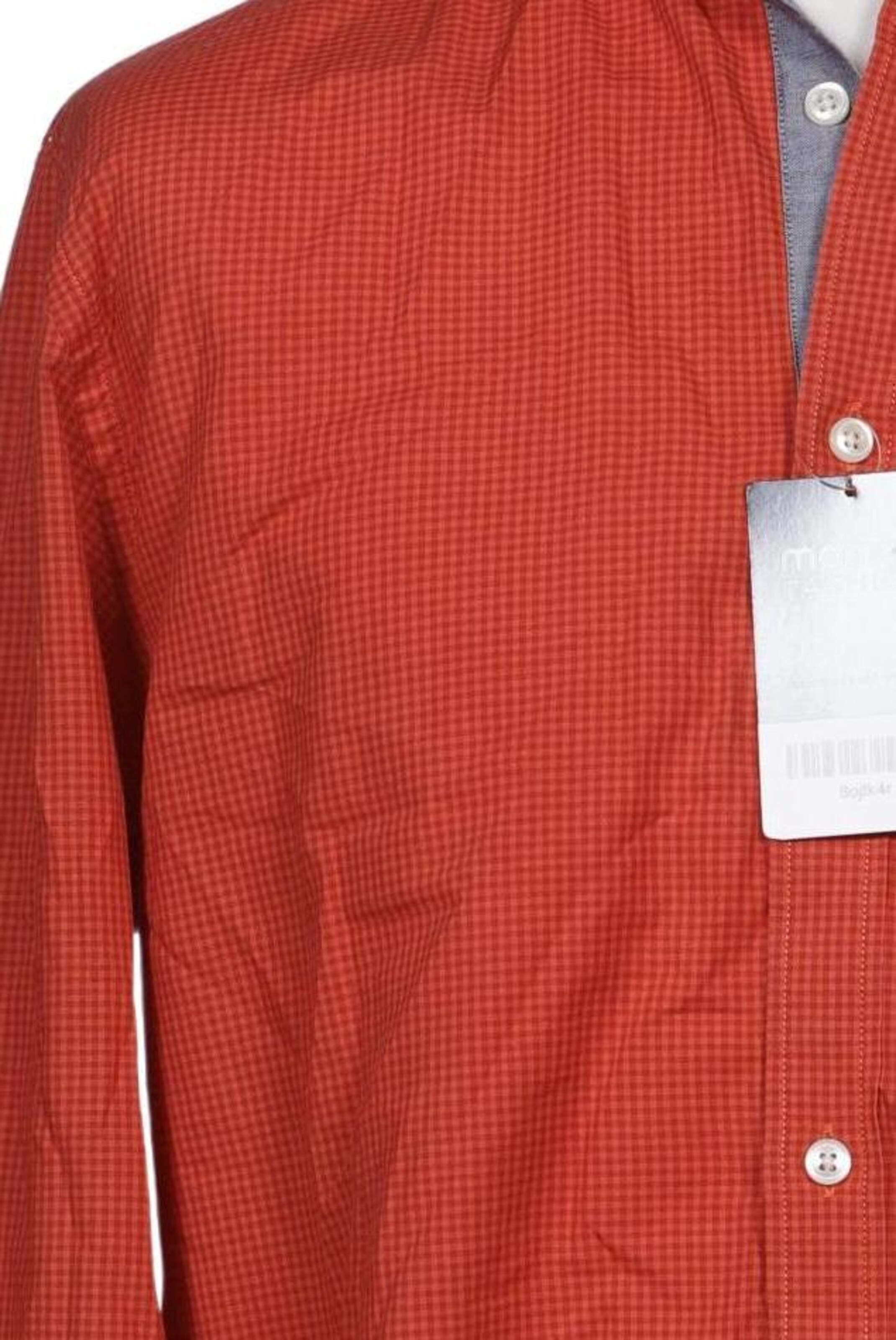 TOMMY HILFIGER Button Up Shirt in L in Orange