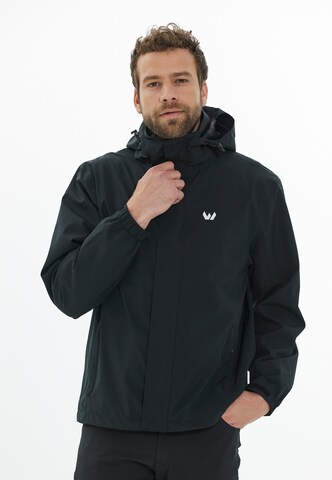 Whistler Outdoor jacket 'Nasar' in Black: front