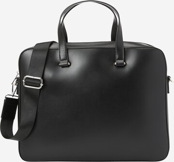 ABOUT YOU Laptop bag 'Justus' in Black