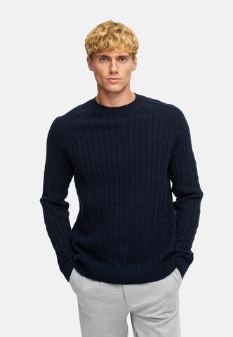 Pull-over 'Flynn' Kronstadt en bleu : devant