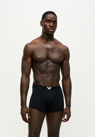 Emporio Armani Шорты Боксеры в Черный: спереди