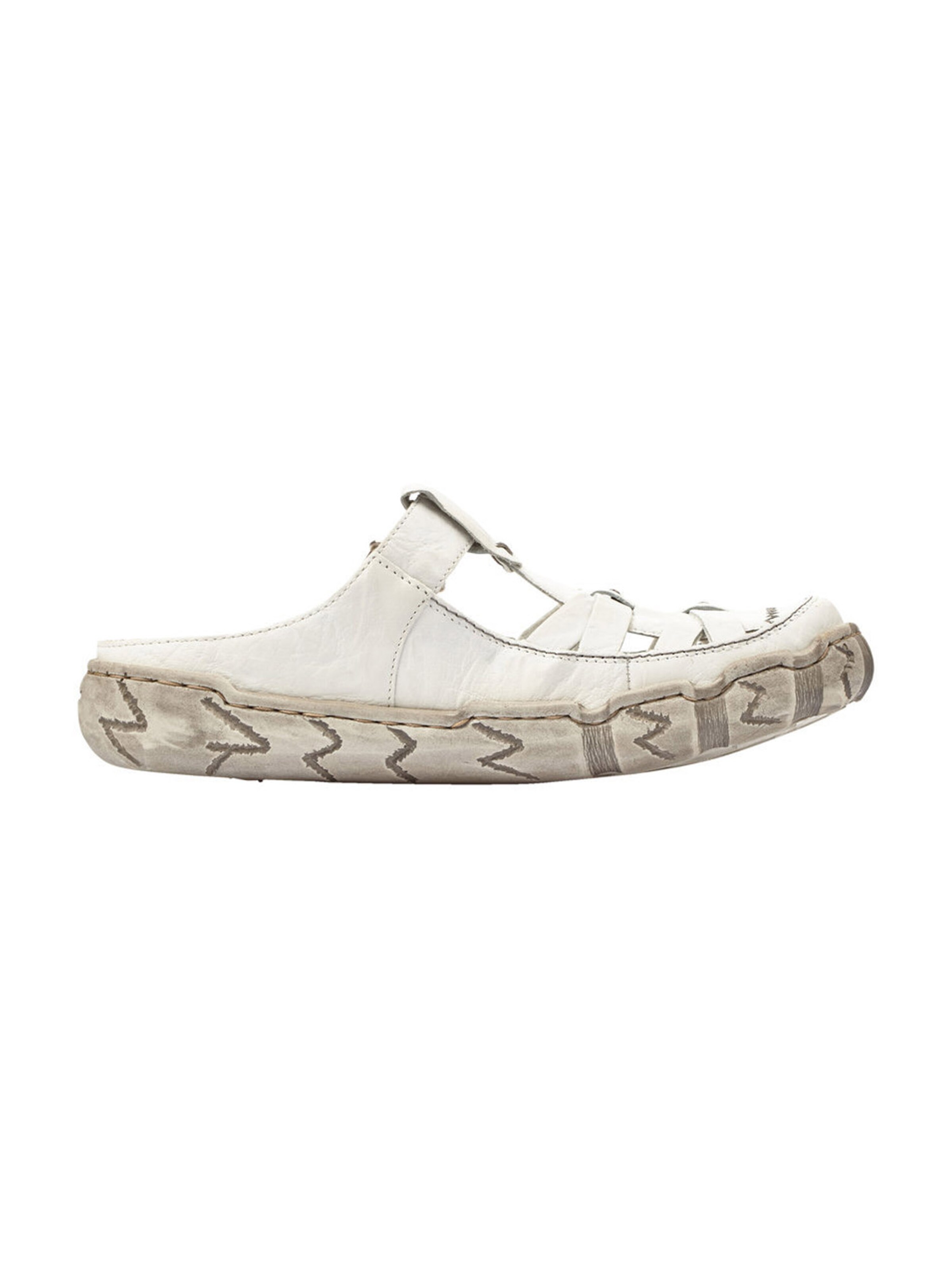 RiekerNatikače s potpeticom - bijela boja