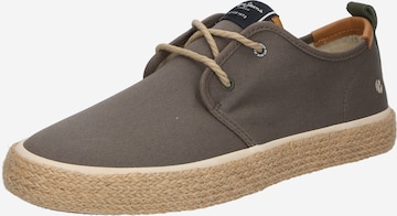 Scarpa stringata 'PORT TOURIST' di Pepe Jeans in verde: frontale