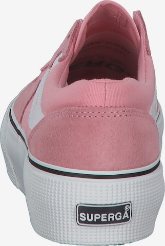 Baskets basses SUPERGA en rose