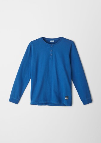 s.Oliver Shirt in Blauw: voorkant