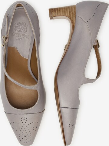 LOTTUSSE Pumps 'Salones' in Grau