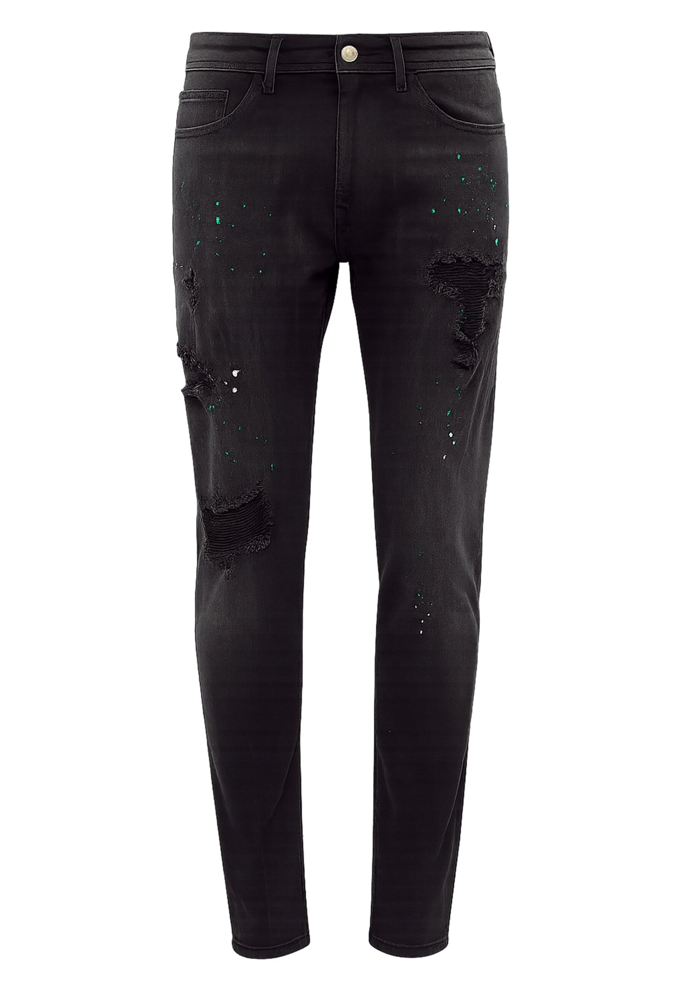 regular Jeans 'Lino' di 2Y Premium in nero: frontale