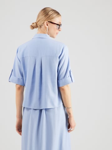 Chemisier 'AWRYDER FABIANA' VERO MODA en bleu