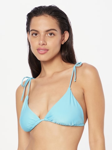 NLY by Nelly Triangle Bikini top 'Harmony' in Blue: front