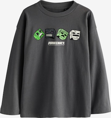 T-Shirt 'Minecraft' Next en gris : devant