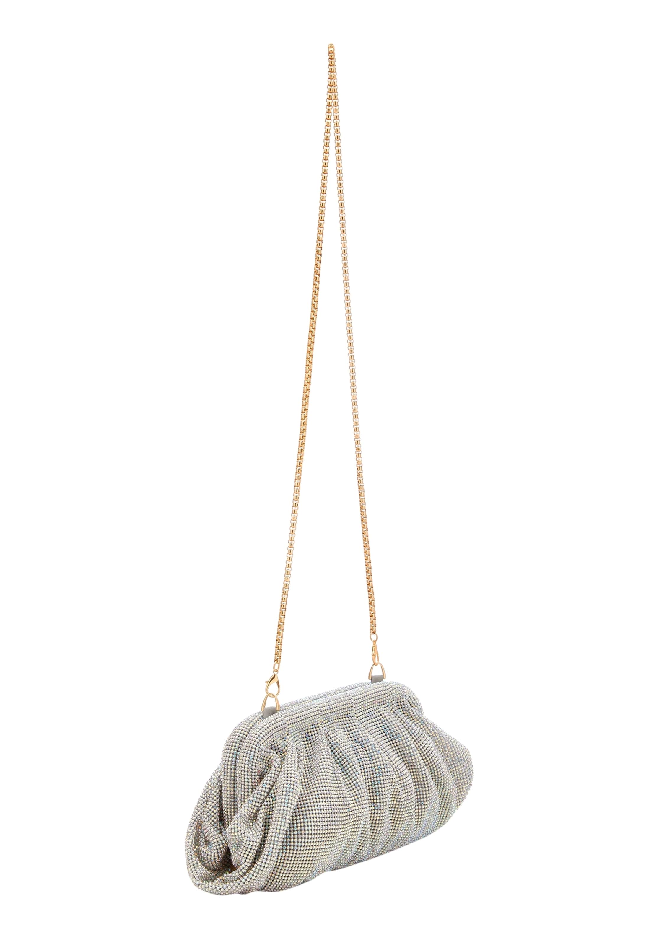 NAEMI Clutch in Silver