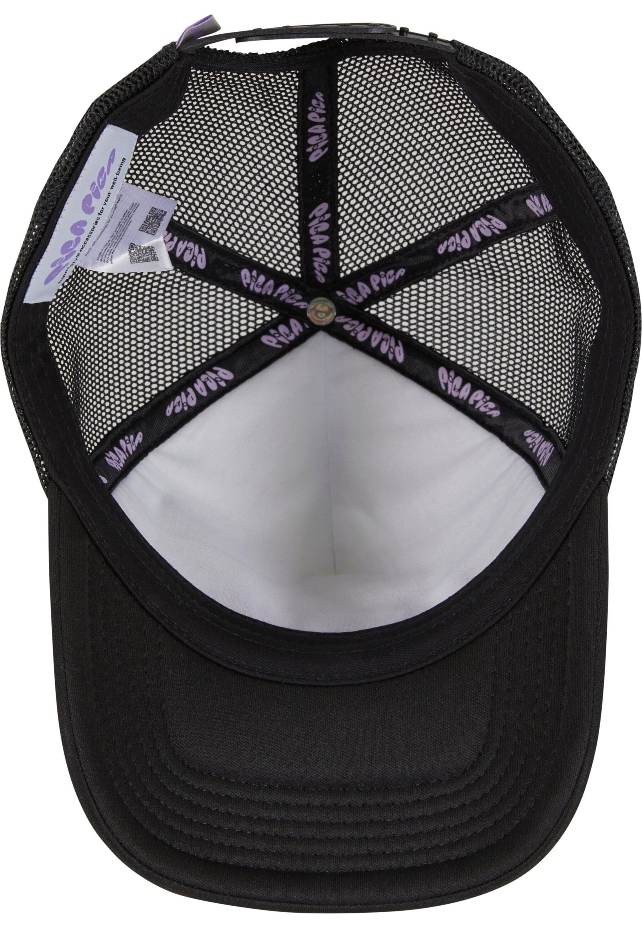 Pica Pica Cap 'Monte Carlo' in Schwarz