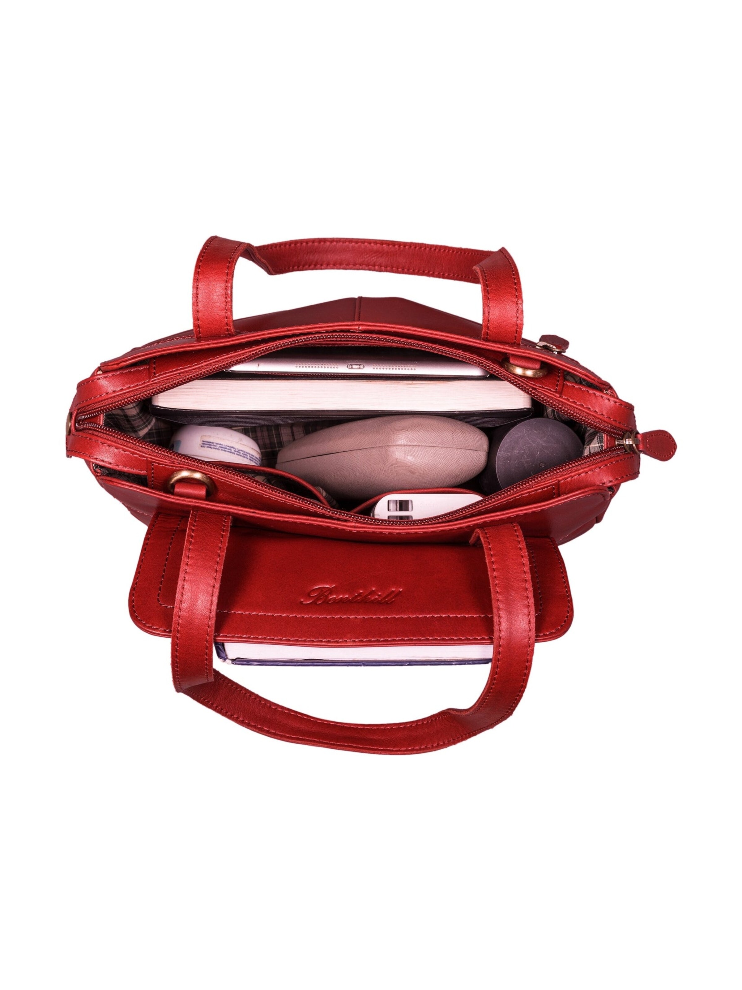 Benthill Handbag in Red
