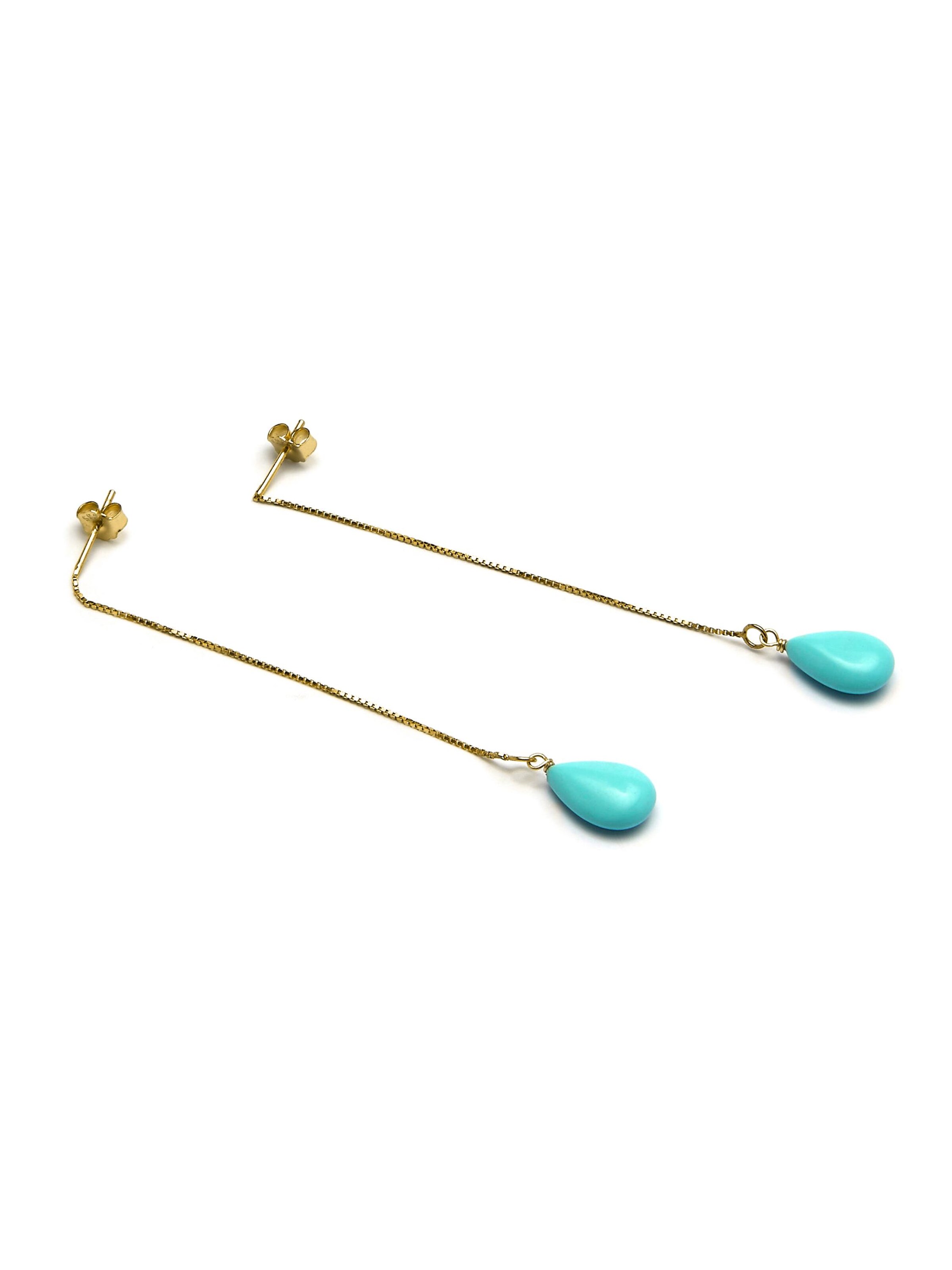 Orecchini 'Zoqoyi' di Luxenter in blu