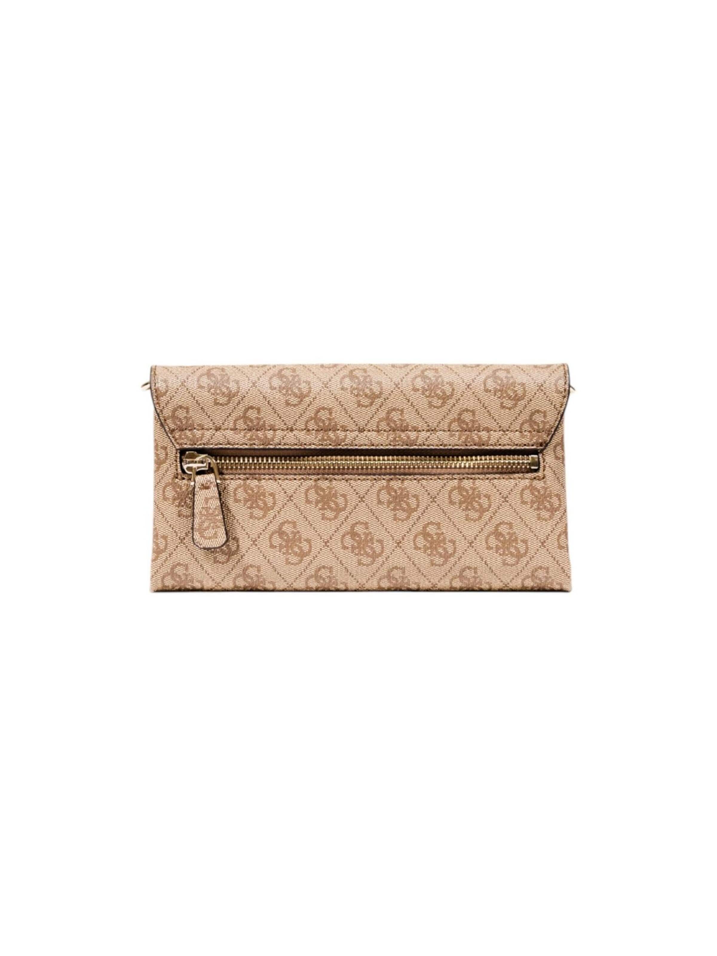 GUESS - Bolso saco 'NOELLE II XBODY FLAP ORGANIZER HWBG96 72750' en beige