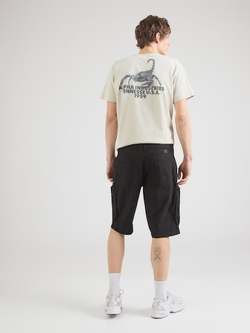 ALPHA INDUSTRIES Regular Gargohousut 'Manoeuvre' värissä musta