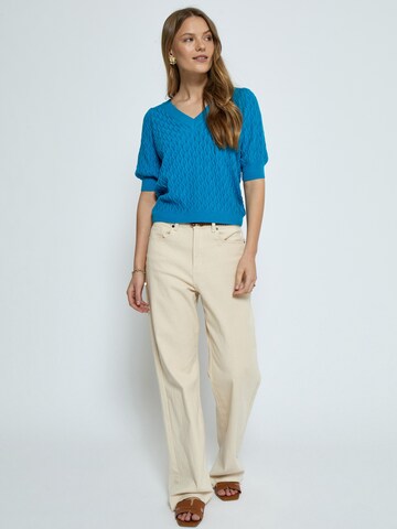 Pull-over 'Rosalia' Peppercorn en bleu