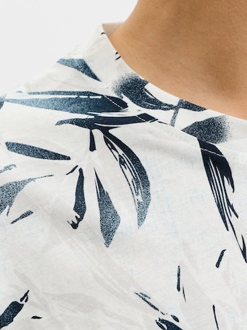 JACK & JONES Bluser & t-shirts 'JJHONOLULU' i hvid
