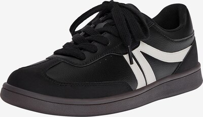 Pull&Bear Sneakers in Black / White, Item view