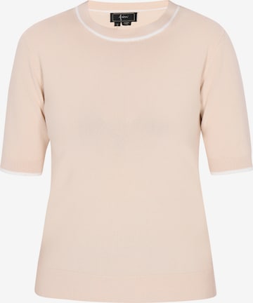 faina Пуловер в бежово: отпред