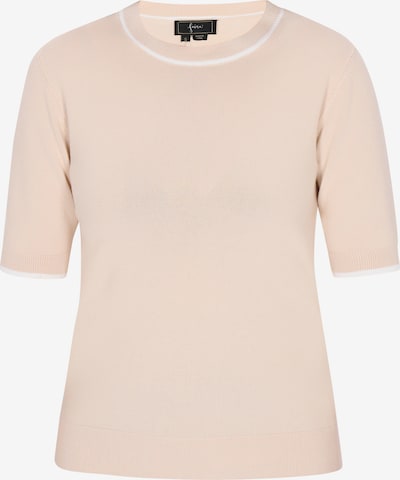 Megztinis iš faina, spalva – smėlio spalva / balta, Prekių apžvalga