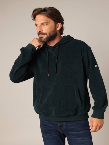 Sweat-shirt 'TOROY' Deeluxe en vert : devant