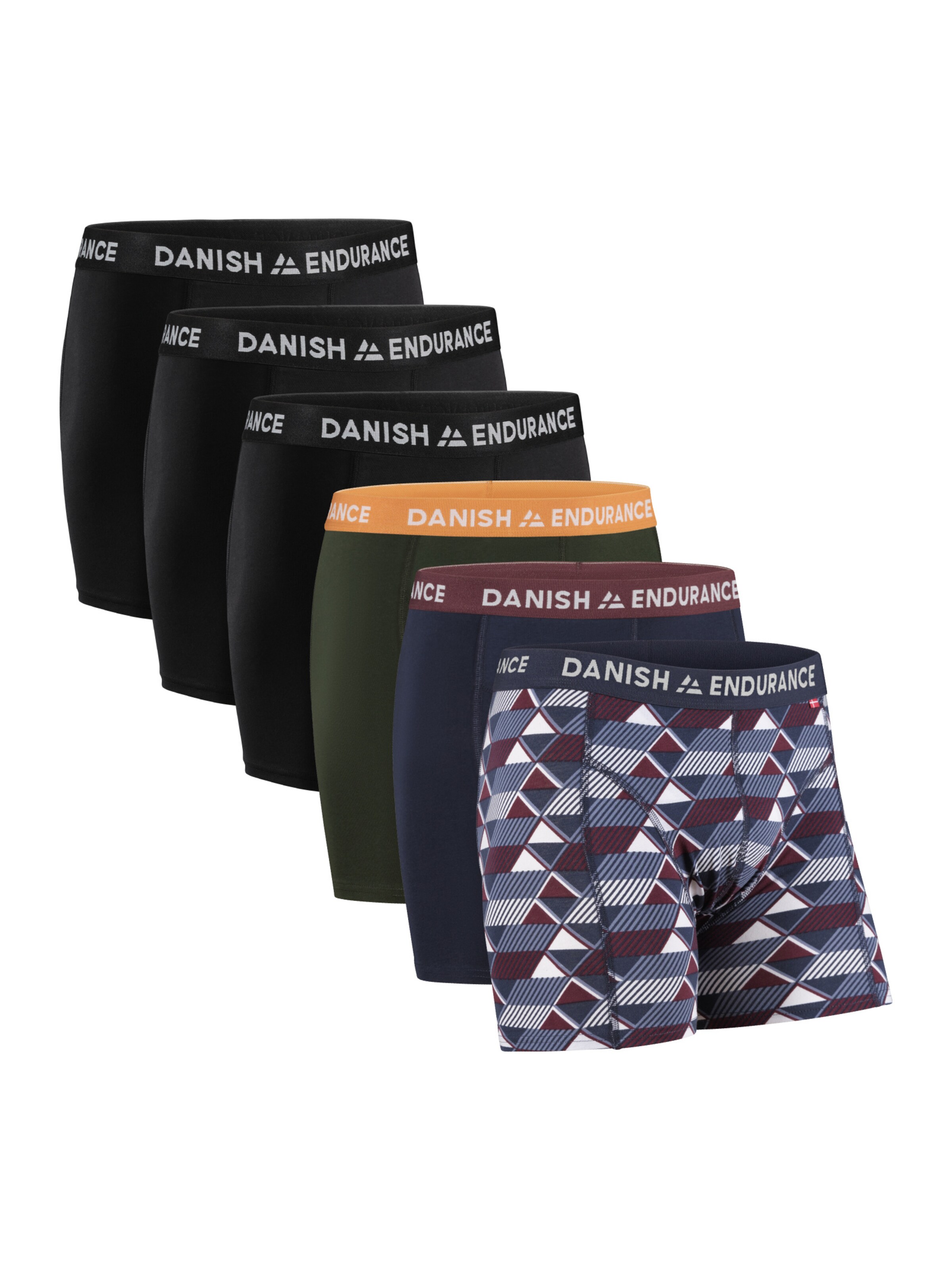 DANISH ENDURANCE Boksershorts 'Classic Trunks' i blå: forside