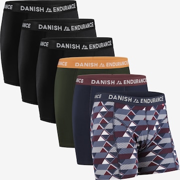 DANISH ENDURANCE Boxer shorts 'Classic Trunks' in Blue: front
