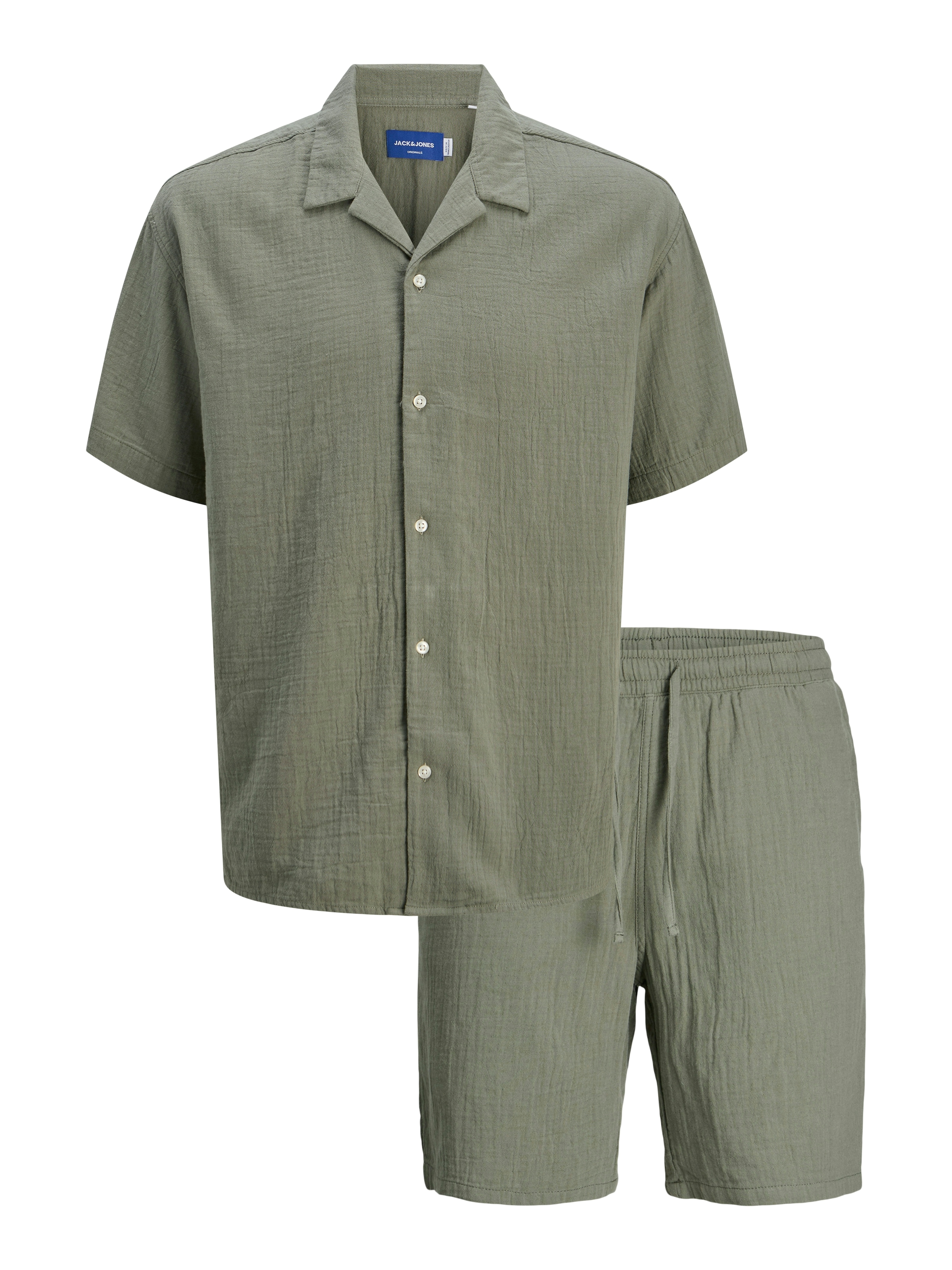 JACK & JONES Huispak 'JOREaster Patras' in Groen: voorkant