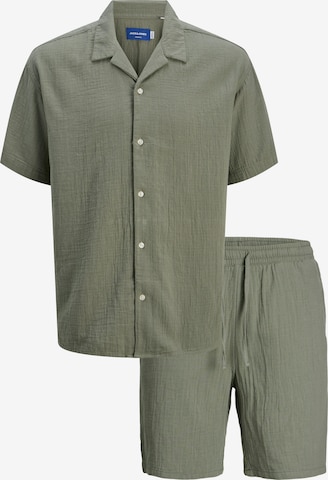 JACK & JONES Huispak 'JOREaster Patras' in Groen: voorkant