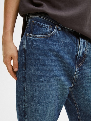 Pull&Bear Regular Jeans in Blau