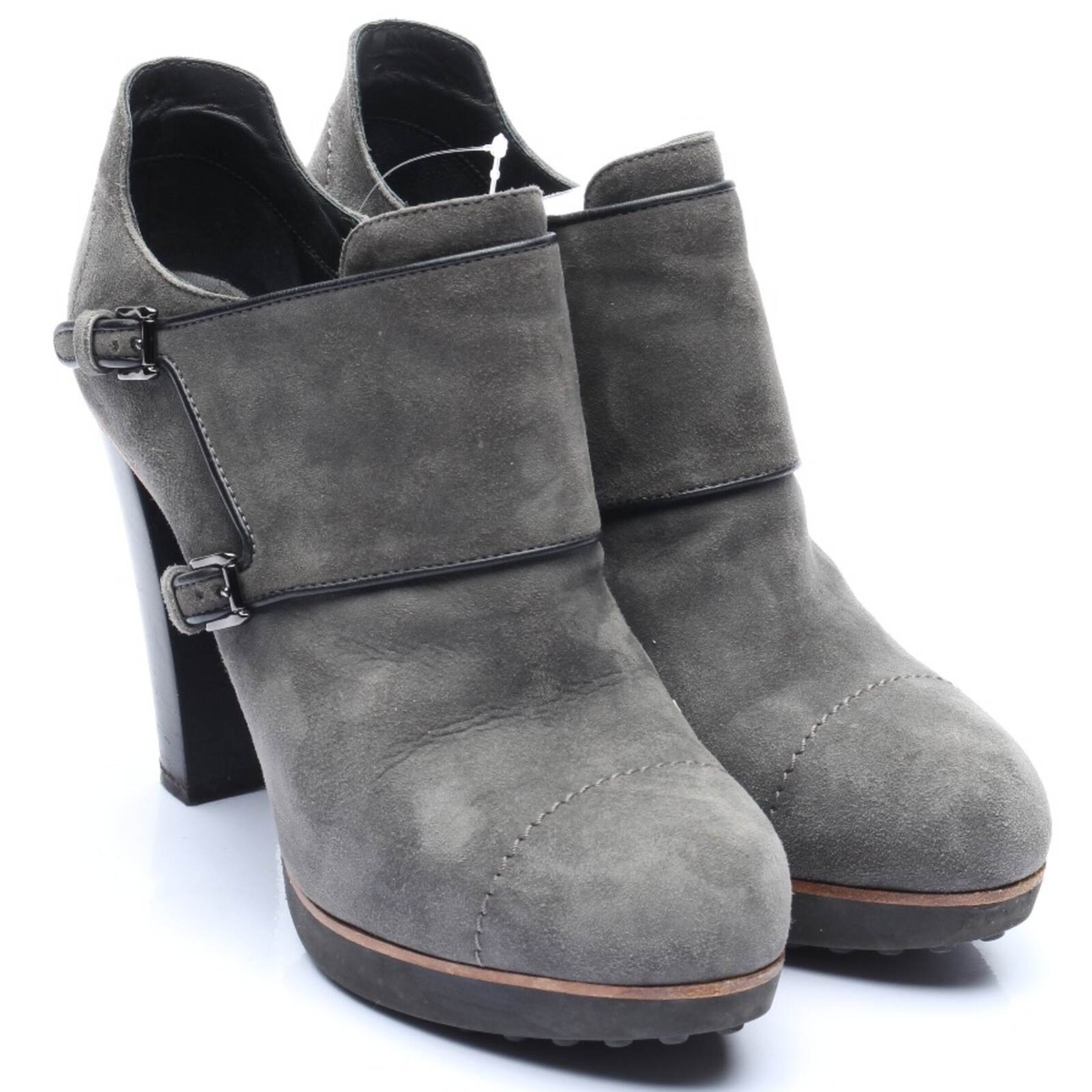 Tod's Stiefeletten 39 in Grau: Vorderseite