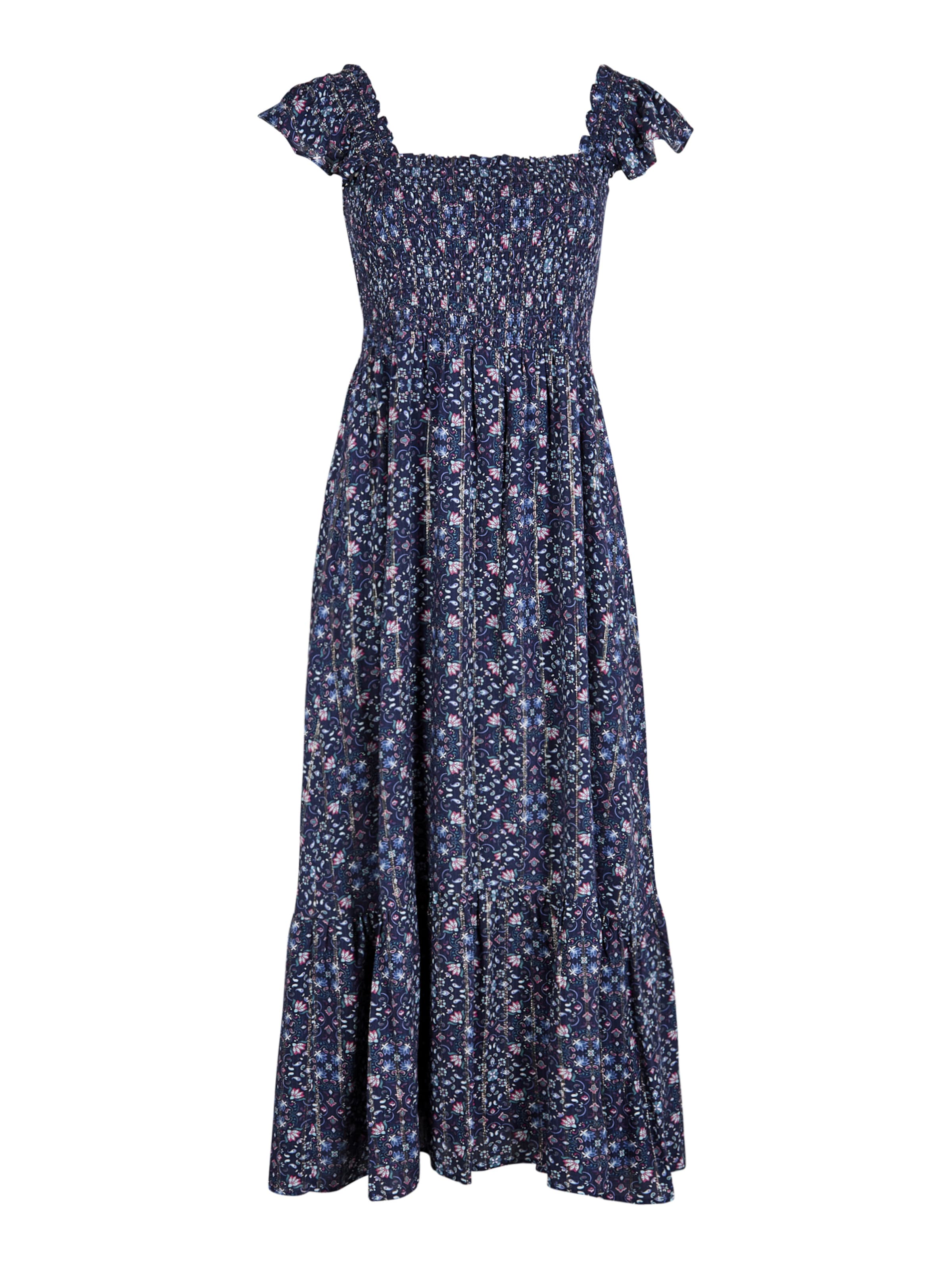 Robe ' ' Apricot en bleu : devant