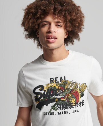 Superdry T-Shirt in Beige