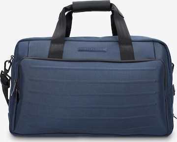 Porsche Design Weekendtas 'Roadster Pro' in Blauw: voorkant