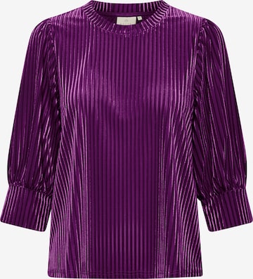 Chemisier 'Caca' Kaffe en violet : devant