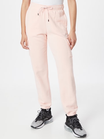 Nike Sportswear Конический (Tapered) Брюки-карго в Ярко-розовый: спереди
