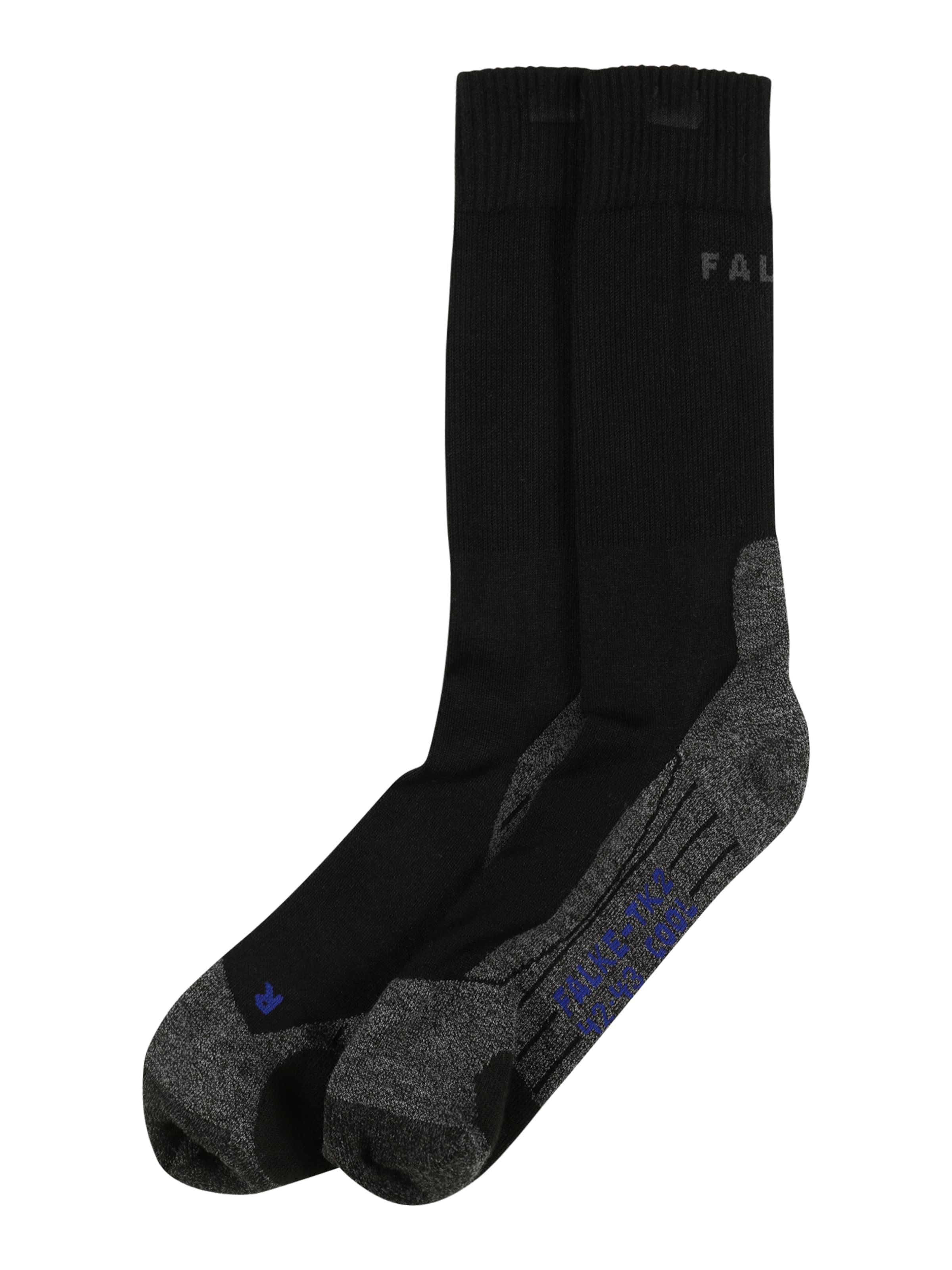 FALKE Sportzoknik - fekete: elől