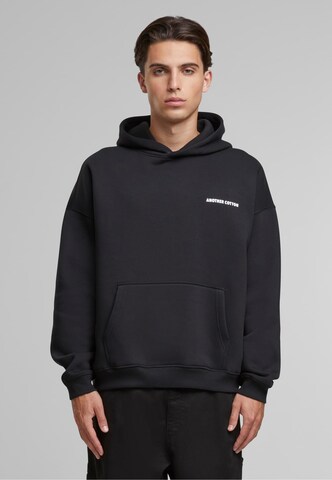 Sweat-shirt Another Cotton Lab en noir : devant
