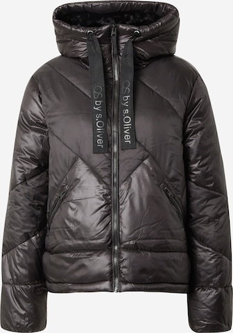 Veste d’hiver QS en noir : devant