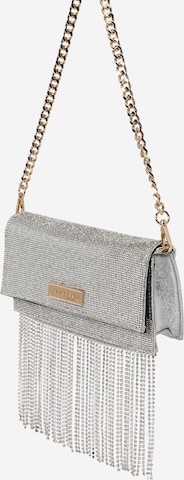 Pochette River Island en argent : devant