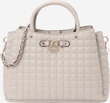 pilka GUESS Rankinė 'NADIRA GIRLFRIEND SATCHEL': priekis