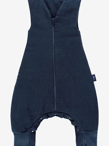 ALVI Sleeping Bag 'Schlafsack 4-Season Sleep-Overall Mull' in Blue: front