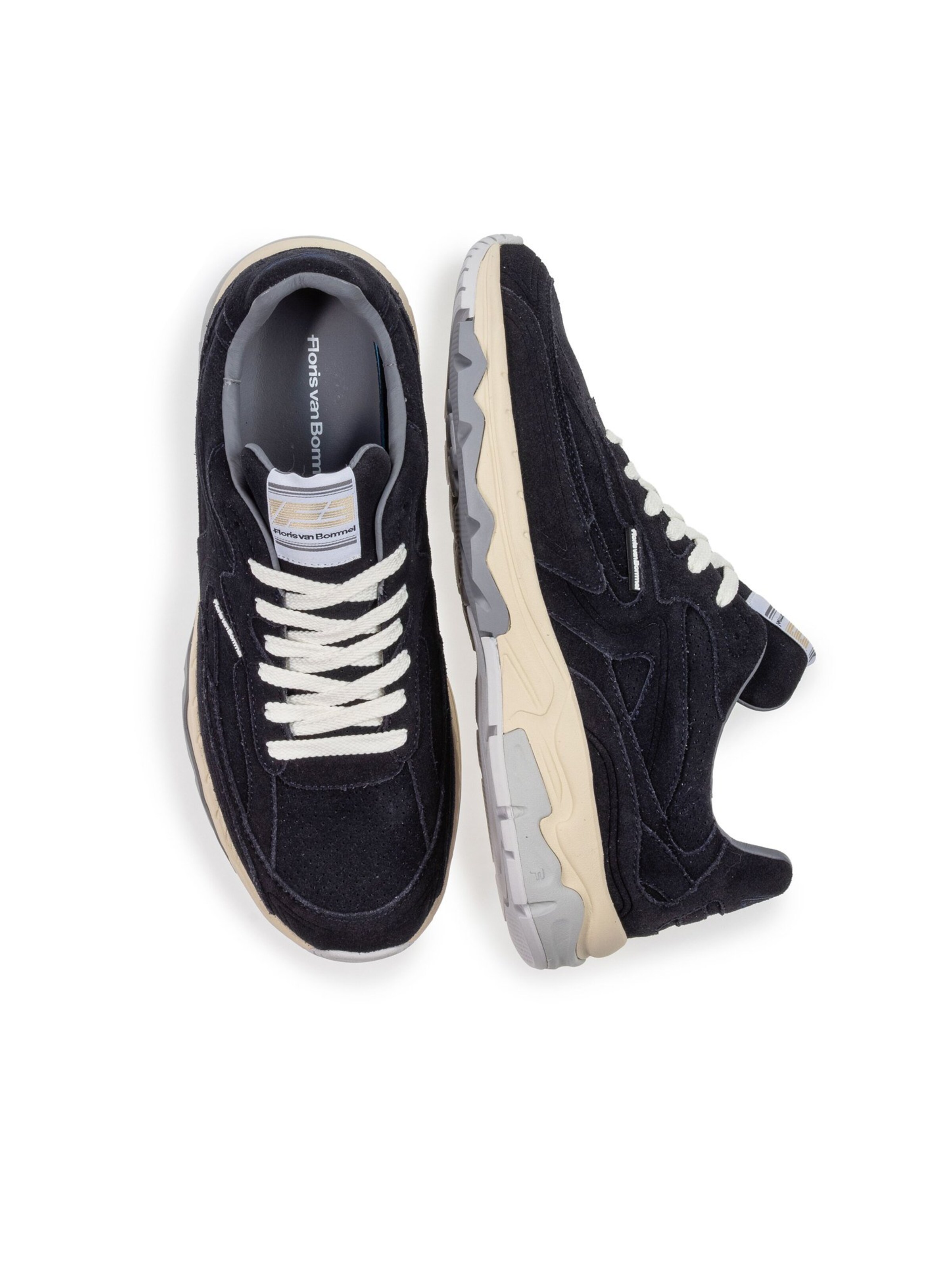 Floris van Bommel Sneakers laag 'DE REZER 02' in Blauw