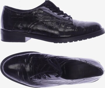 HALLHUBER Flats & Loafers in 37 in Black: front